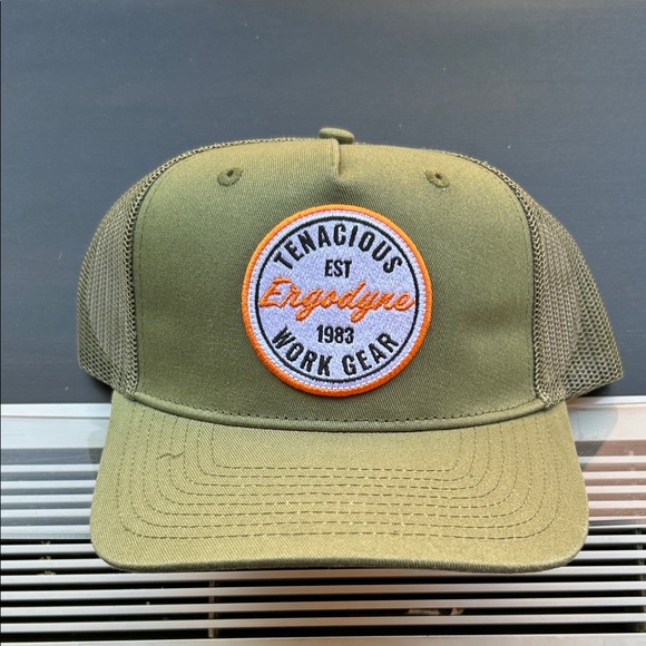 NWT Ergodyne Olive Green Mesh Cap - Picture 1 of 5